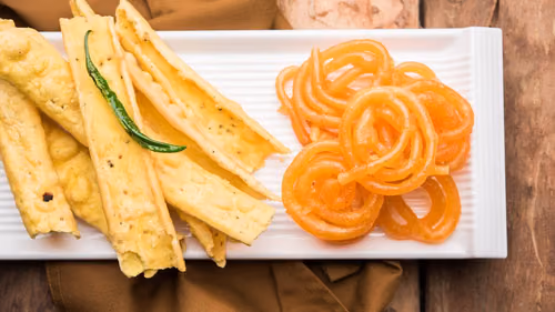 Fafda Jalebi